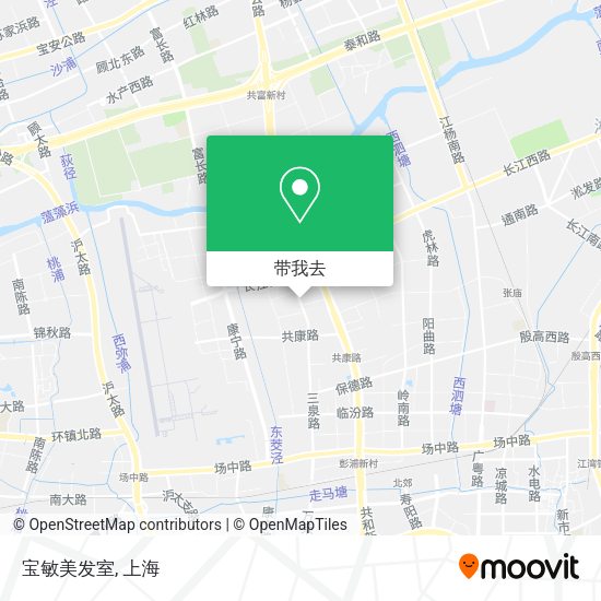 宝敏美发室地图