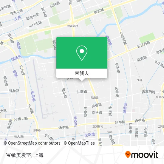 宝敏美发室地图