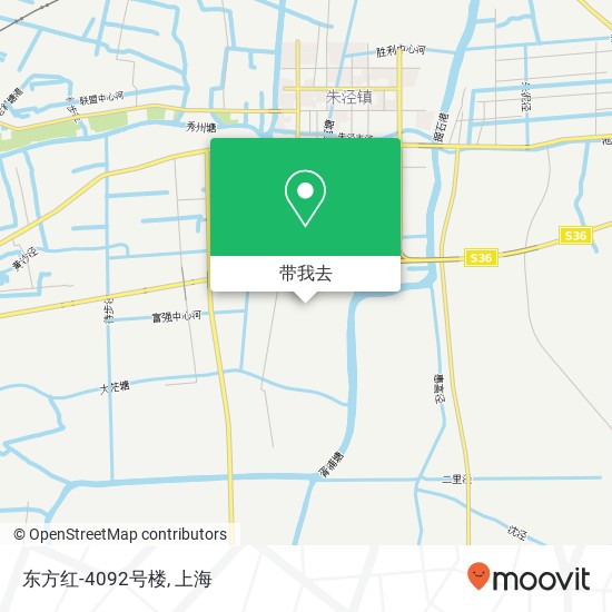 东方红-4092号楼地图