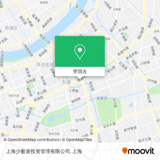上海少薮派投资管理有限公司地图