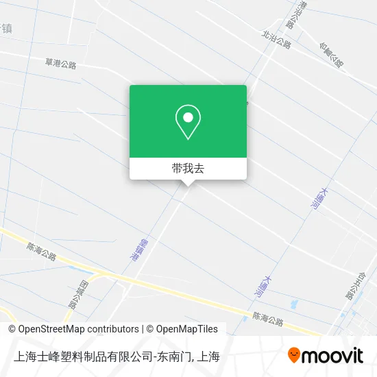 上海士峰塑料制品有限公司-东南门地图
