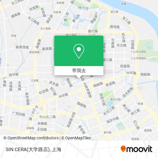 SIN CERA(大学路店)地图