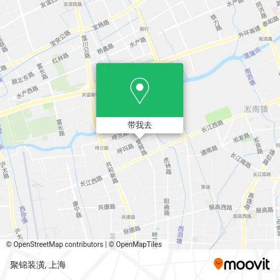 聚锦装潢地图
