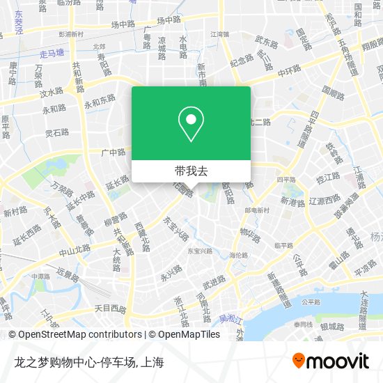 龙之梦购物中心-停车场地图
