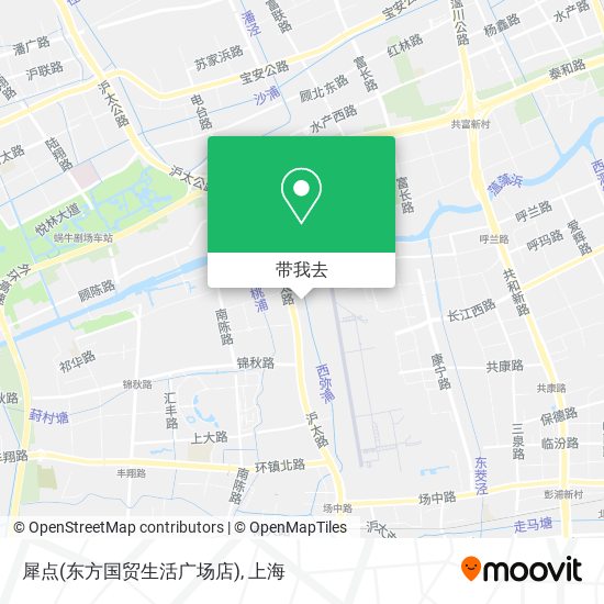 犀点(东方国贸生活广场店)地图