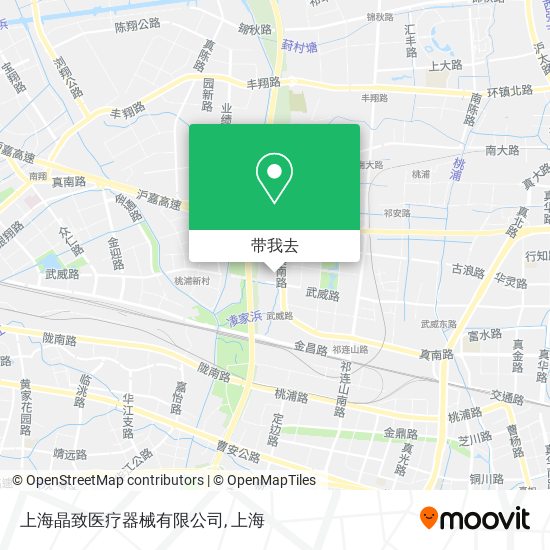上海晶致医疗器械有限公司地图