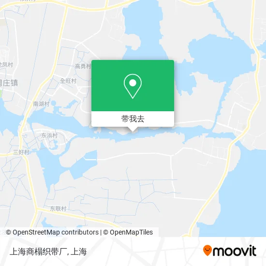上海商榻织带厂地图
