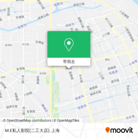 M.E私人影院(二工大店)地图