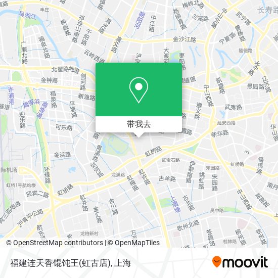 福建连天香馄饨王(虹古店)地图