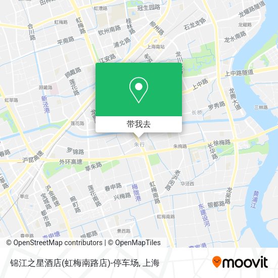 锦江之星酒店(虹梅南路店)-停车场地图