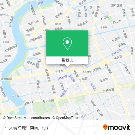 牛大碗红烧牛肉面地图