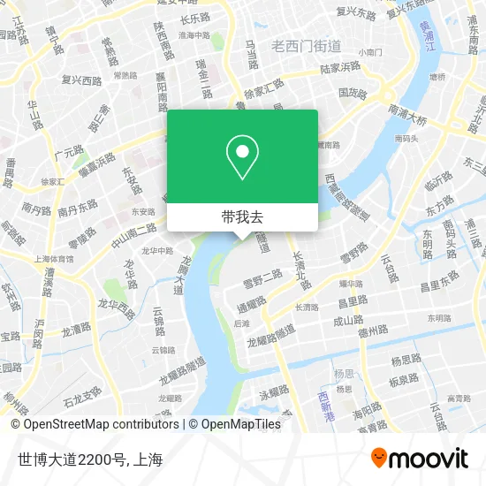 世博大道2200号地图
