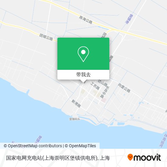 国家电网充电站(上海崇明区堡镇供电所)地图