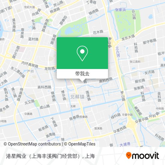 港星阀业（上海丰溪阀门经营部）地图