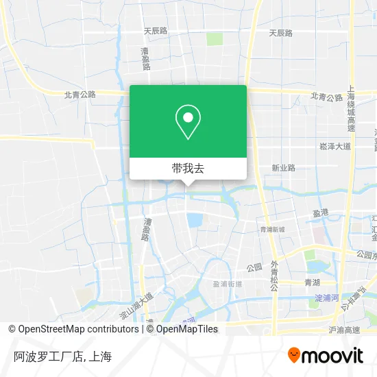 阿波罗工厂店地图