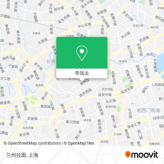 兰州拉面地图