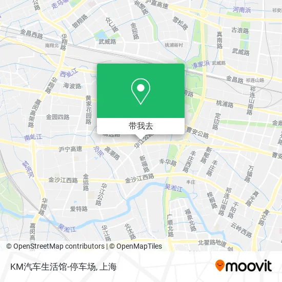 KM汽车生活馆-停车场地图