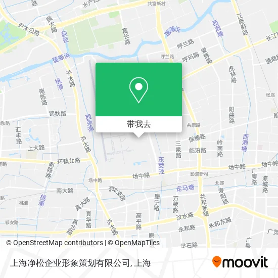 上海净松企业形象策划有限公司地图