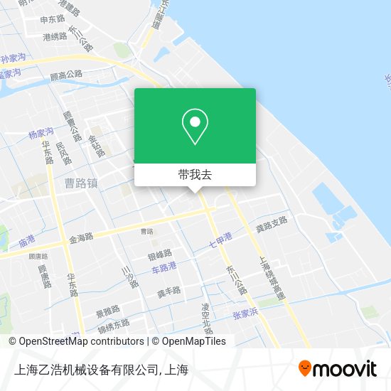 上海乙浩机械设备有限公司地图