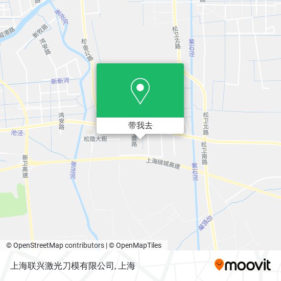 上海联兴激光刀模有限公司地图