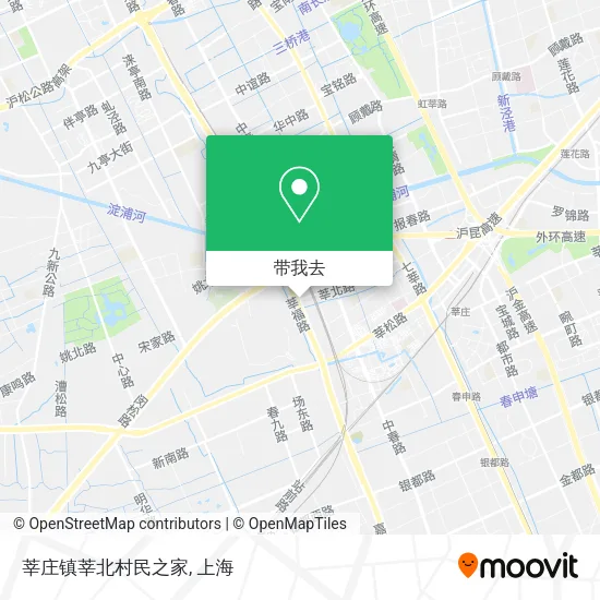 莘庄镇莘北村民之家地图
