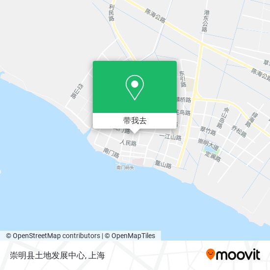崇明县土地发展中心地图