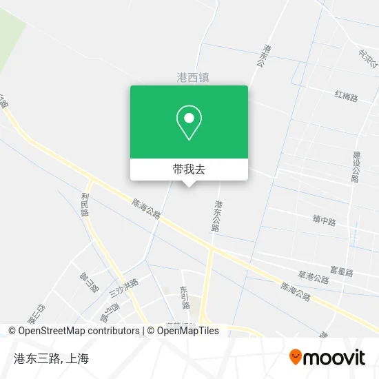 港东三路地图