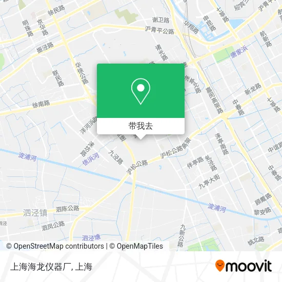 上海海龙仪器厂地图