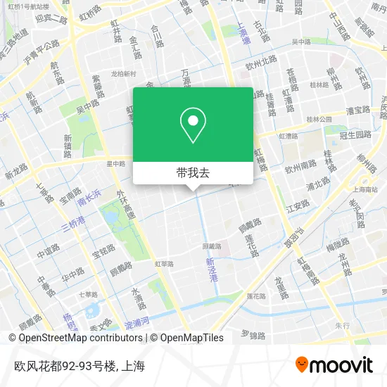 欧风花都92-93号楼地图