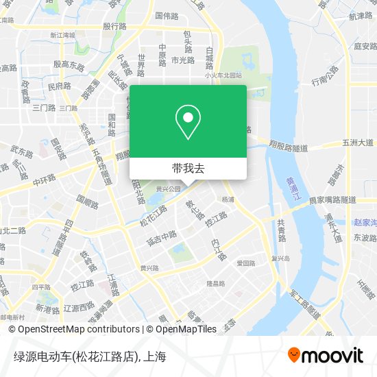 绿源电动车(松花江路店)地图