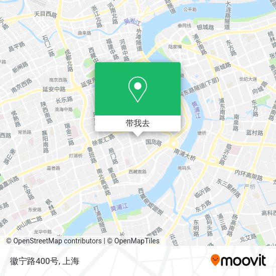 徽宁路400号地图