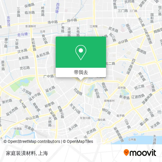 家庭装潢材料地图