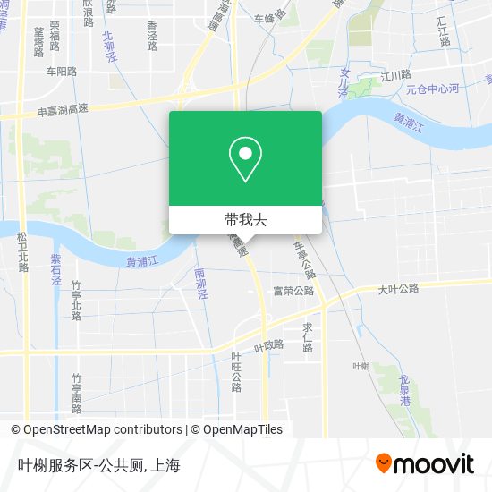 叶榭服务区-公共厕地图