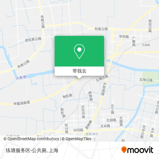 练塘服务区-公共厕地图