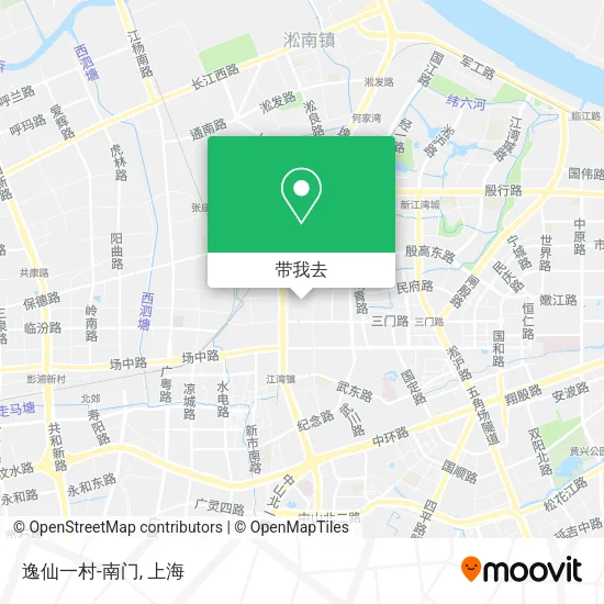 逸仙一村-南门地图