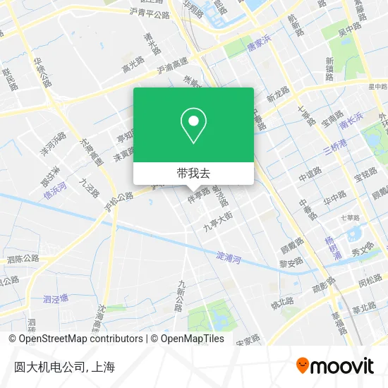 圆大机电公司地图