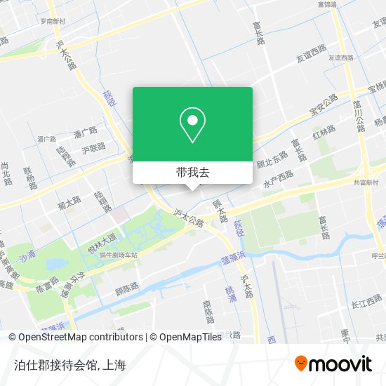 泊仕郡接待会馆地图