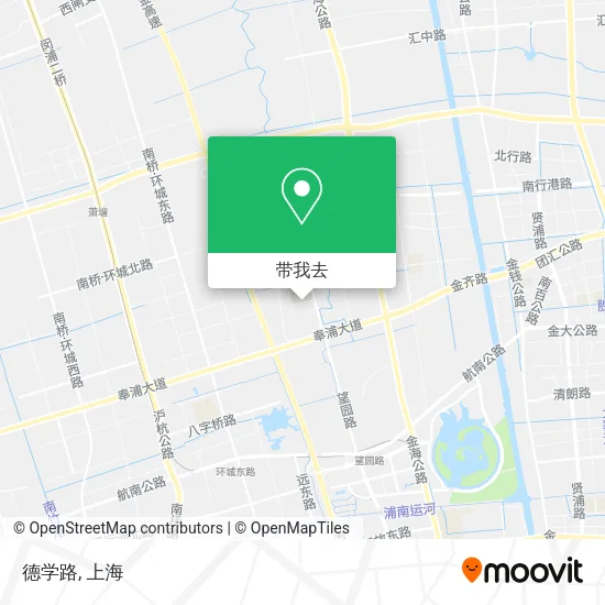 德学路地图