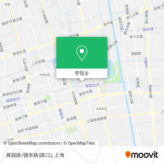 展园路/德丰路(路口)地图