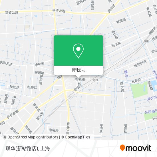 联华(新站路店)地图