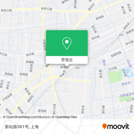 新站路361号地图