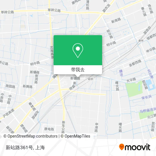 新站路361号地图
