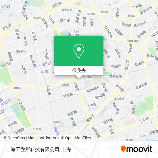 上海工微所科技有限公司地图