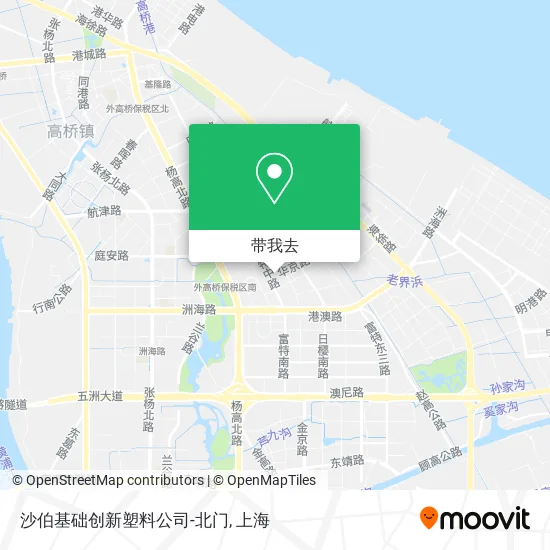 沙伯基础创新塑料公司-北门地图