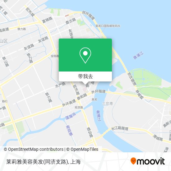 莱莉雅美容美发(同济支路)地图