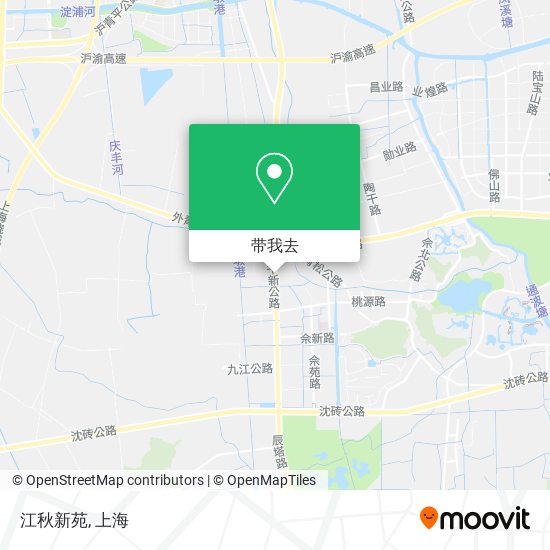 江秋新苑地图