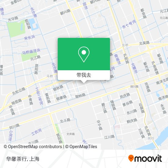 华馨茶行地图