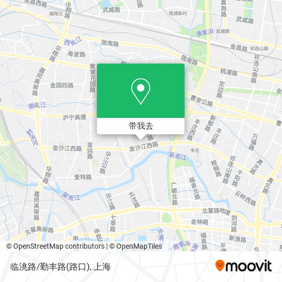 临洮路/勤丰路(路口)地图