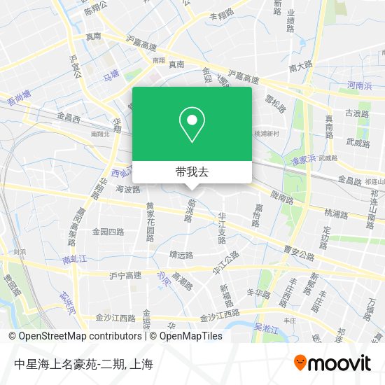 中星海上名豪苑-二期地图
