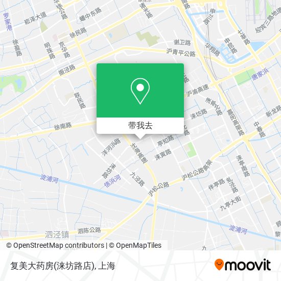 复美大药房(涞坊路店)地图